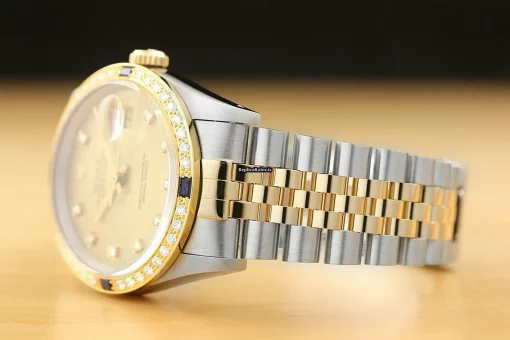 Fabulous Fake Rolex Datejust 16233 Caliber 3135 Automatic Movement 36mm Steel Case Mens/unisex Watch - Image 4