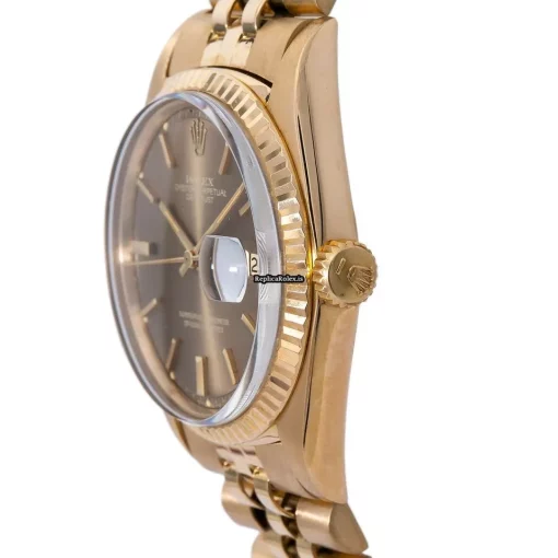 Lovely Replica Rolex Datejust 1601 Automatic Movement 36mm Yellow Gold Case Mens/unisex Watch - Image 3