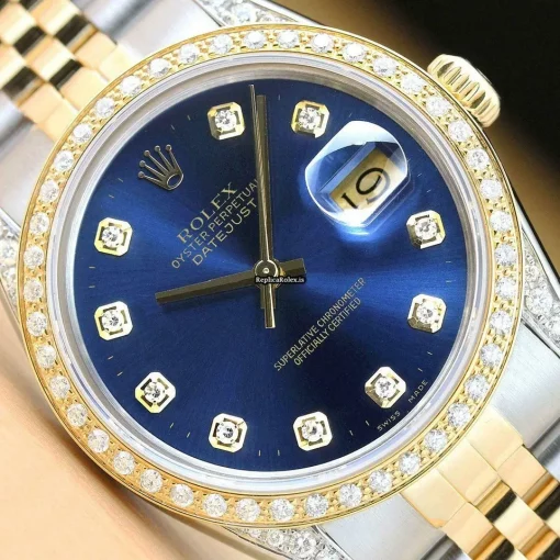Well Made Replica Rolex Datejust 16013 Caliber 3035 Automatic Movement 36mm Steel Case Mens/unisex Watch