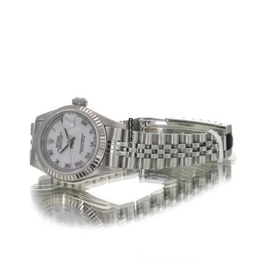 Durable Replica Rolex Lady-datejust 69174 Caliber 2135 Automatic Movement 26mm Steel Case Womens Watch - Image 10