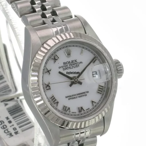 Durable Replica Rolex Lady-datejust 69174 Caliber 2135 Automatic Movement 26mm Steel Case Womens Watch - Image 3