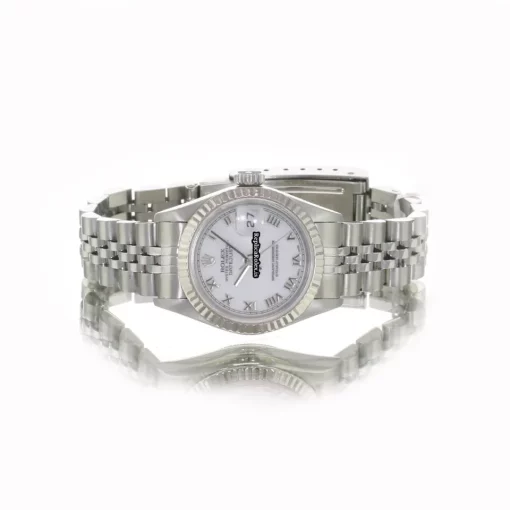 Durable Replica Rolex Lady-datejust 69174 Caliber 2135 Automatic Movement 26mm Steel Case Womens Watch - Image 5