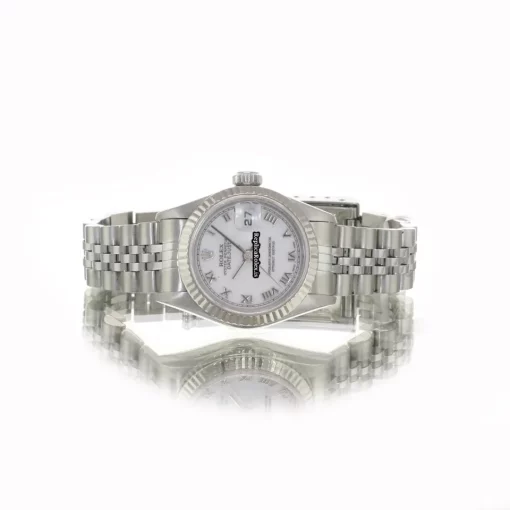 Durable Replica Rolex Lady-datejust 69174 Caliber 2135 Automatic Movement 26mm Steel Case Womens Watch - Image 6