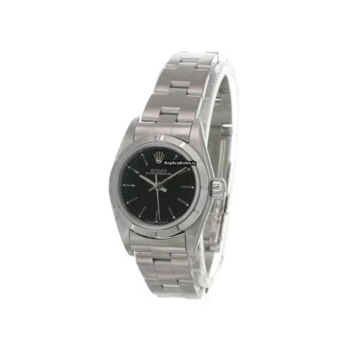 Cheap Fake Rolex Oyster Perpetual 67230 Caliber 2130 Automatic Movement 26mm Steel Case Womens Watch - Image 6