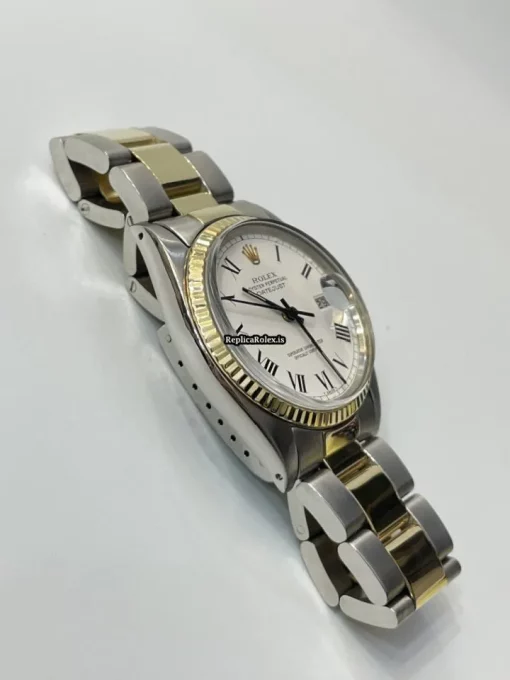 Remarkable Fake Rolex Datejust 16013 Automatic Movement 36mm Gold/steel Case Mens/unisex Watch - Image 5