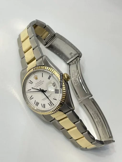 Remarkable Fake Rolex Datejust 16013 Automatic Movement 36mm Gold/steel Case Mens/unisex Watch - Image 7