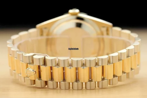 Defect Fake Rolex Day-date 36 18238 Caliber 3155 Automatic Movement 36mm Yellow Gold Case Mens/unisex Watch - Image 7