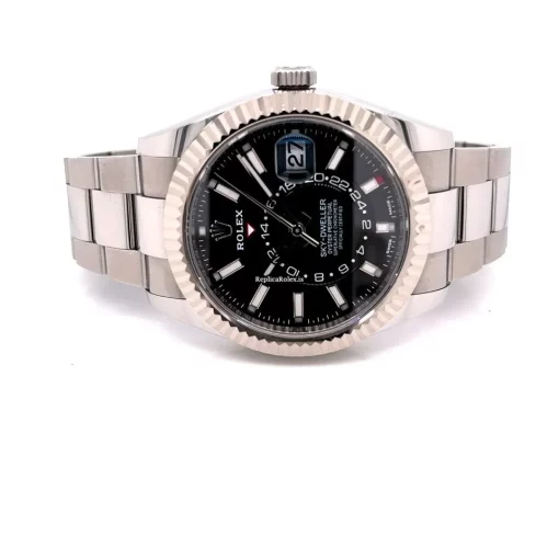 Beautiful Replica Rolex Sky-dweller 326934 Caliber 9001 Automatic Movement 42mm Steel Case Mens/unisex Watch