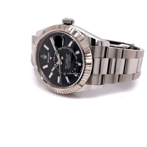 Beautiful Replica Rolex Sky-dweller 326934 Caliber 9001 Automatic Movement 42mm Steel Case Mens/unisex Watch - Image 2