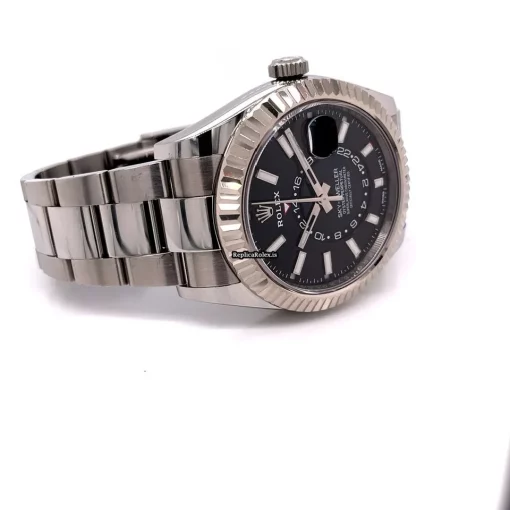 Beautiful Replica Rolex Sky-dweller 326934 Caliber 9001 Automatic Movement 42mm Steel Case Mens/unisex Watch - Image 7