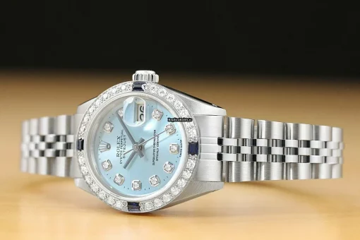 Well Made Replica Rolex Lady-datejust 6917 Caliber 2030 Automatic Movement 26mm Steel Case Womens Watch - Image 2
