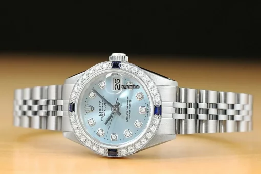 Well Made Replica Rolex Lady-datejust 6917 Caliber 2030 Automatic Movement 26mm Steel Case Womens Watch - Image 3