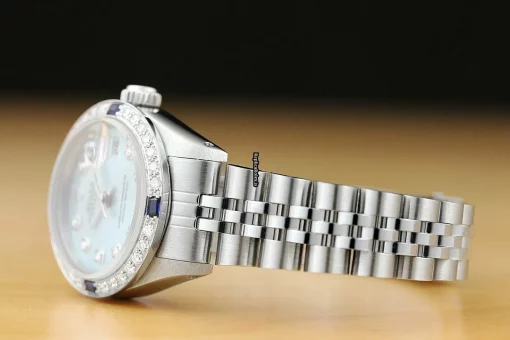 Well Made Replica Rolex Lady-datejust 6917 Caliber 2030 Automatic Movement 26mm Steel Case Womens Watch - Image 4