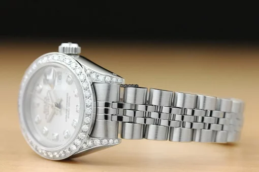 Discount Replica Rolex Lady-datejust 69174 Caliber 2135 Automatic Movement 26mm Steel Case Womens Watch - Image 4