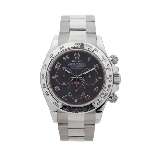 Wonderful Replica Rolex Daytona 116509 Caliber 4130 Automatic Movement 40mm White Gold Case Mens/unisex Watch