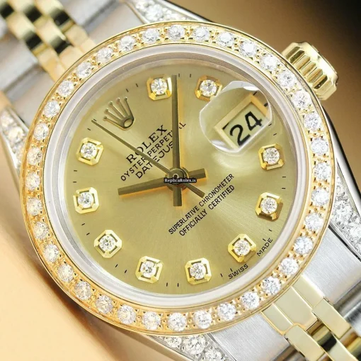 Quality Fakes Rolex Lady-datejust 6917 Caliber 2030 Automatic Movement 26mm Steel Case Womens Watch