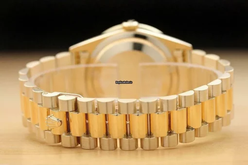 Remarkable Replica Rolex Day-date 36 18238 Caliber 3155 Automatic Movement 36mm Yellow Gold Case Mens/unisex Watch - Image 7