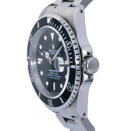 Awesome Replica Rolex Submariner Date 16610 Automatic Movement 40mm Steel Case Mens/unisex Watch - Image 5