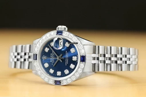 Amazing Knockoff Rolex Lady-datejust 6917 Caliber 2030 Automatic Movement 26mm Steel Case Womens Watch - Image 2