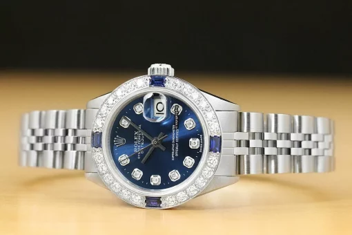 Amazing Knockoff Rolex Lady-datejust 6917 Caliber 2030 Automatic Movement 26mm Steel Case Womens Watch - Image 4