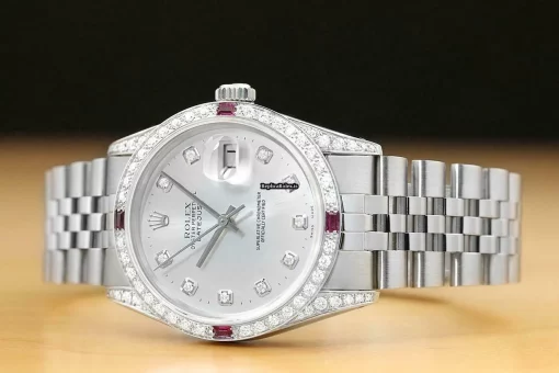 Durable Fakes Rolex Datejust 16014 Caliber 3035 Automatic Movement 36mm Steel Case Mens/unisex Watch - Image 2