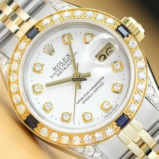 Reliable Replica Rolex Lady-datejust 6917 Caliber 2030 Automatic Movement 26mm Steel Case Womens Watch