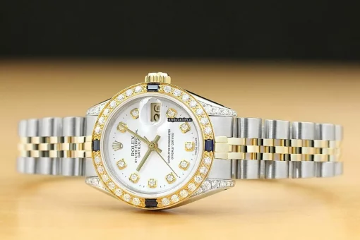 Reliable Replica Rolex Lady-datejust 6917 Caliber 2030 Automatic Movement 26mm Steel Case Womens Watch - Image 3
