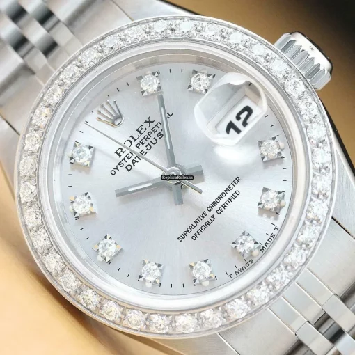 Distinctive Replica Rolex Lady-datejust 69174 Caliber 2135 Automatic Movement 26mm Steel Case Womens Watch