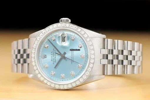 Incredible Knockoff Rolex Datejust 1601 Caliber 1570 Automatic Movement 36mm Steel Case Mens/unisex Watch - Image 2