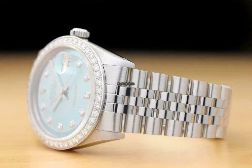 Incredible Knockoff Rolex Datejust 1601 Caliber 1570 Automatic Movement 36mm Steel Case Mens/unisex Watch - Image 4