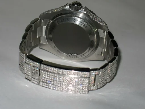 Top Fake Rolex Sea-dweller Deepsea Self Winding Automatic 44mm Steel Case Mens/unisex Watch - Image 10