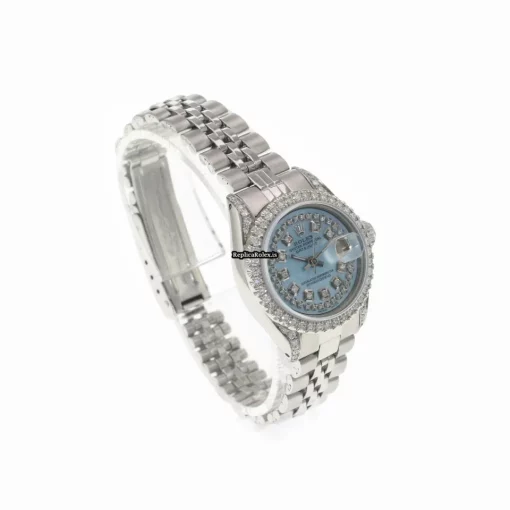 Fabulous Copy Rolex Lady-datejust 69174 Caliber 2135 Automatic Movement 26mm Steel Case Womens Watch - Image 12