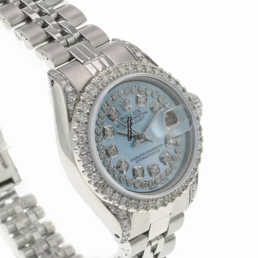 Fabulous Copy Rolex Lady-datejust 69174 Caliber 2135 Automatic Movement 26mm Steel Case Womens Watch - Image 5