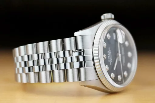 Suitable Fake Rolex Datejust 1601 Caliber 1570 Automatic Movement 36mm Steel Case Mens/unisex Watch - Image 6