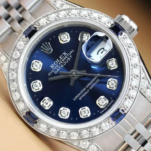 Cheap Fakes Rolex Lady-datejust 69174 Caliber 2135 Automatic Movement 26mm Steel Case Womens Watch