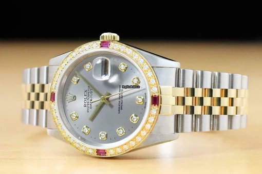 Attractive Replica Rolex Datejust 16233 Caliber 3135 Automatic Movement 36mm Steel Case Mens/unisex Watch - Image 2