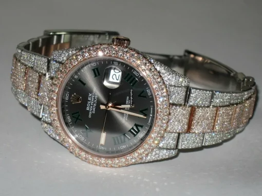 Remarkable Replica Rolex Datejust II Self Winding Automatic 41mm Gold/steel Case Mens/unisex Watch - Image 4