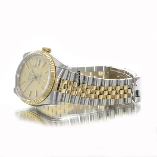 Lovely Replica Rolex Datejust 16233 Caliber 3135 Automatic Movement 36mm Gold/steel Case Mens/unisex Watch - Image 10