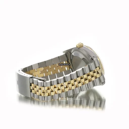Lovely Replica Rolex Datejust 16233 Caliber 3135 Automatic Movement 36mm Gold/steel Case Mens/unisex Watch - Image 13