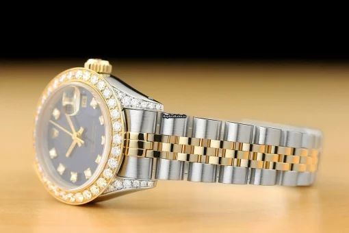 Quality Fake Rolex Lady-datejust 69173 Caliber 2135 Automatic Movement 26mm Steel Case Womens Watch - Image 4
