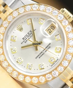 Ideal Fake Rolex Lady-datejust 69173 Caliber 2135 Automatic Movement 26mm Steel Case Womens Watch