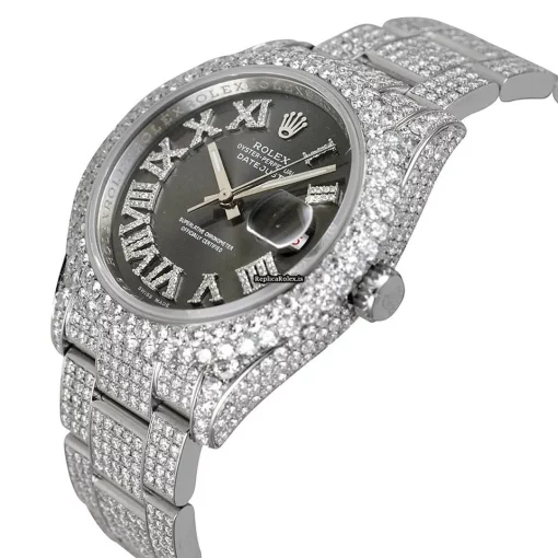 Discount Fakes Rolex Datejust Self Winding Automatic 36mm Steel Case Mens/unisex Watch - Image 2