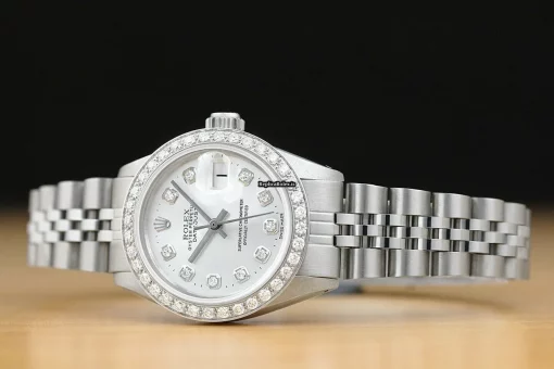 Distinctive Clone Rolex Lady-datejust 6917 Caliber 2030 Automatic Movement 26mm Steel Case Womens Watch - Image 2