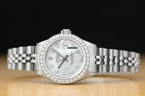 Distinctive Clone Rolex Lady-datejust 6917 Caliber 2030 Automatic Movement 26mm Steel Case Womens Watch - Image 3