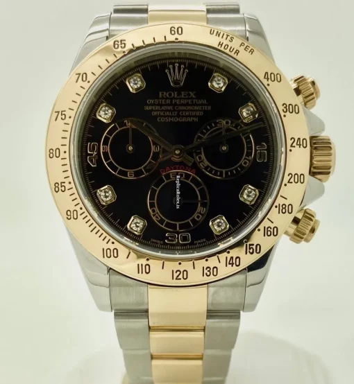 1:1 Replica Rolex Daytona 116523 Caliber 4030 Automatic Movement 40mm Gold/steel Case Mens/unisex Watch