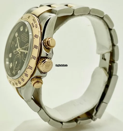 1:1 Replica Rolex Daytona 116523 Caliber 4030 Automatic Movement 40mm Gold/steel Case Mens/unisex Watch - Image 3
