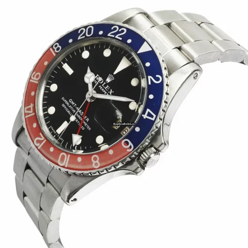 Unique Replica Rolex Gmt-master 1675 Automatic Movement 40mm Steel Case Mens/unisex Watch - Image 3