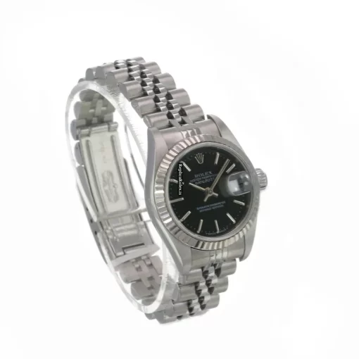Superior Fake Rolex Lady-datejust 69174 Caliber 2135 Automatic Movement 26mm Steel Case Womens Watch - Image 7