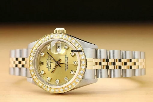 Special Fake Rolex Lady-datejust 69173 Caliber 2135 Automatic Movement 26mm Steel Case Womens Watch - Image 2
