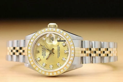 Special Fake Rolex Lady-datejust 69173 Caliber 2135 Automatic Movement 26mm Steel Case Womens Watch - Image 3